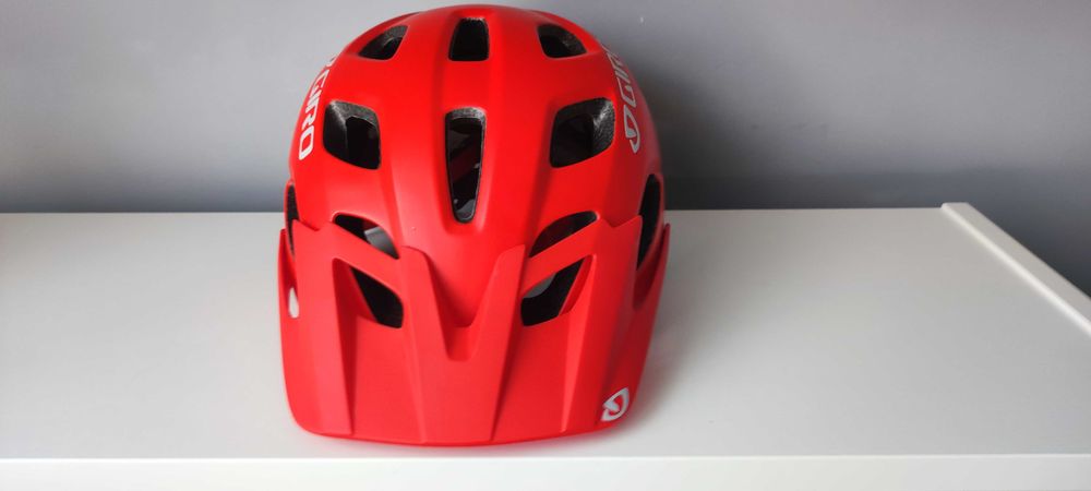 Kask MTB Giro Fixture MIPS Matte trim red 54-61cm