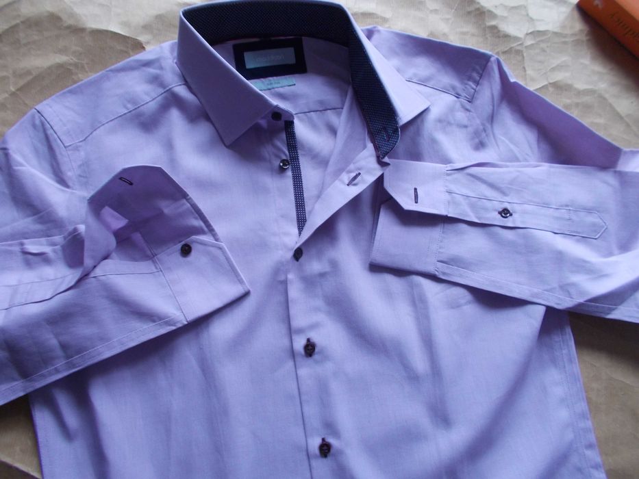 M- MADDISON Premium, Nowa z Metką  Koszula Męska M/40 cm/ Szwajcaria