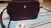 Oryginalna torebka Plum U.S. Polo Assn. Houston Crossbody Bag