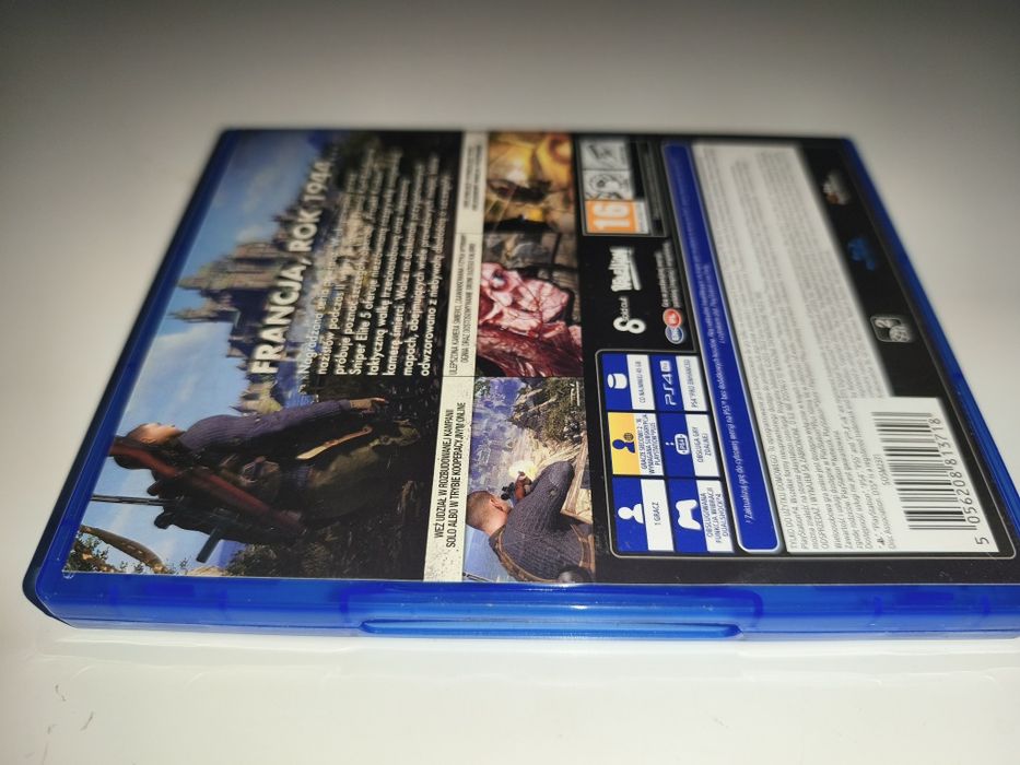 Gra Ps4 Sniper Elite 5 PL gry PlayStation 4 Crash Mafia Syberia GTA V