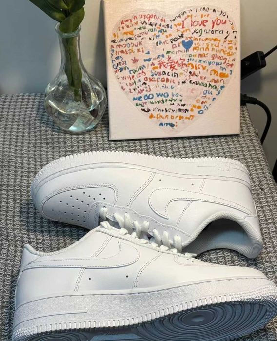 "Buty sportowe " NikeAir_Force1_Low _'07_White Rozmiar.37.5