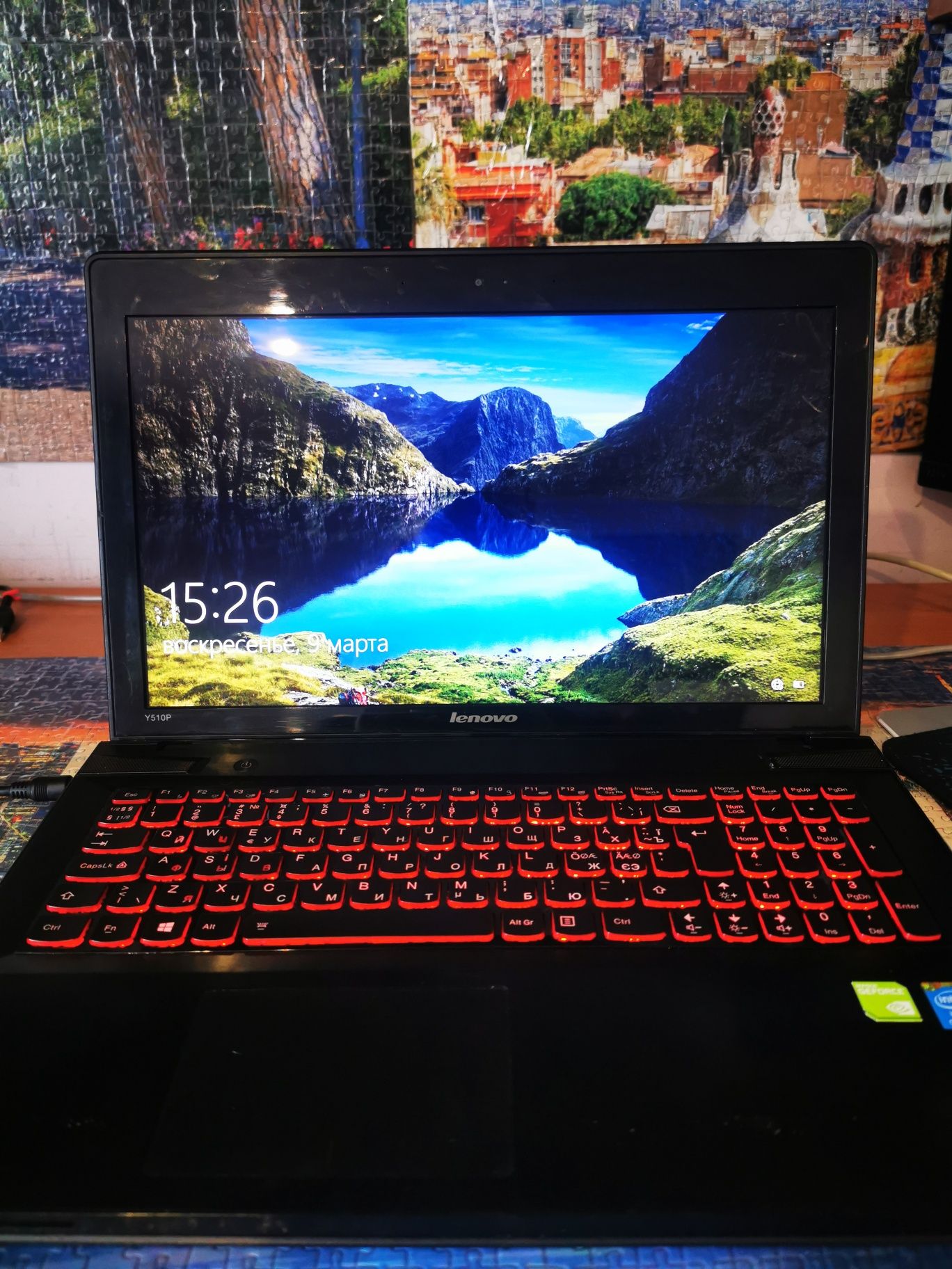 Ноутбук Lenovo IdeaPad Y510P – 16GB RAM, i7, SSD 512GB –