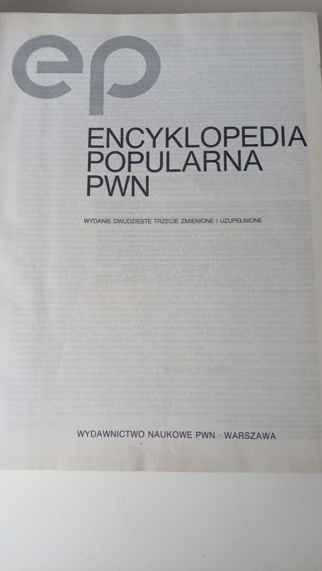 Encyklopedia popularna PWN 1993