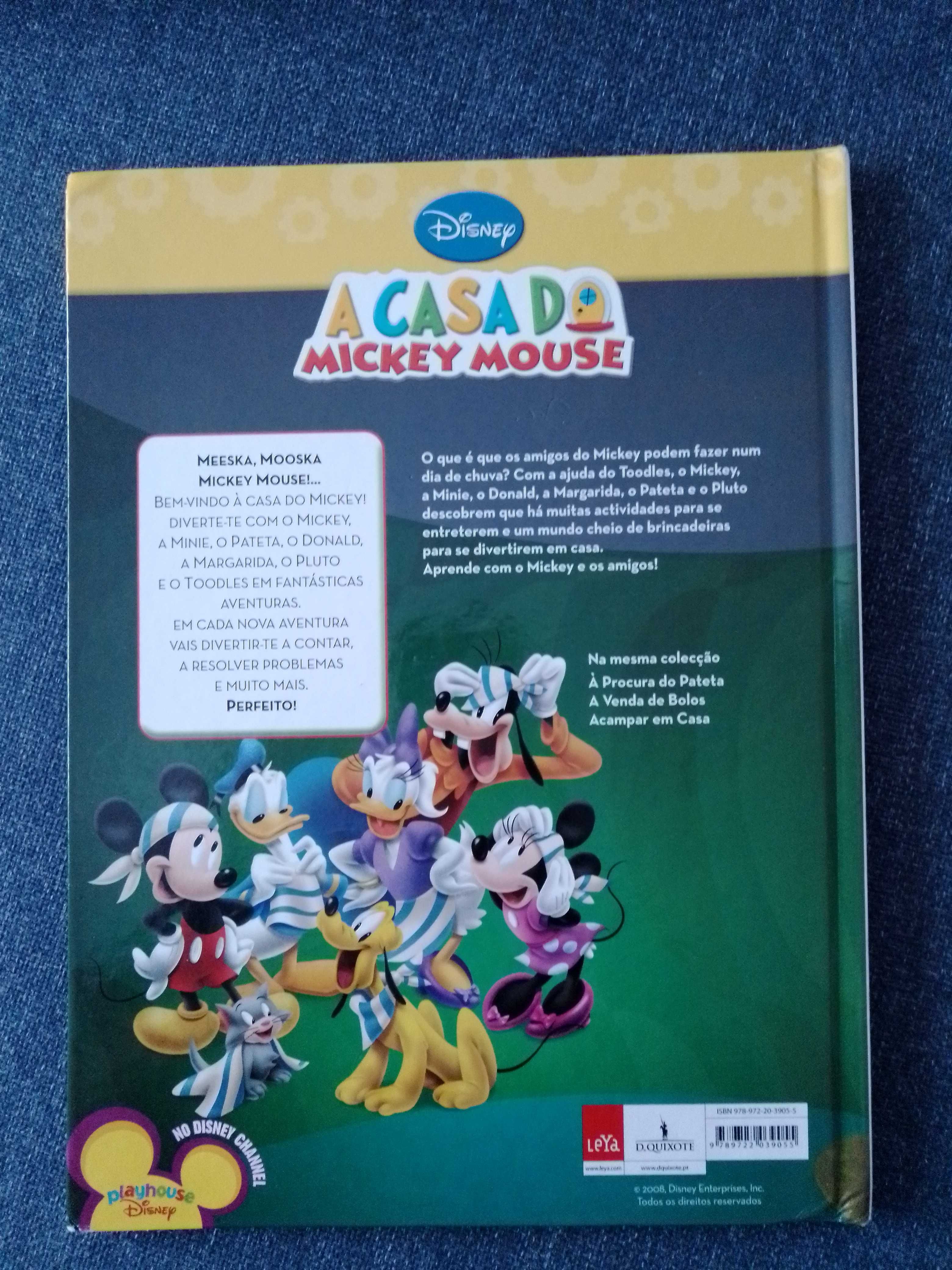 Livro A Casa do Mickey Mouse - Aventura num Dia de Chuva