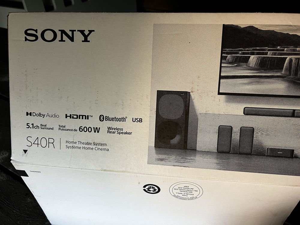 Kino domowe Sony HT-S40R