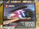 MSI B550 Gaming Carbon WiFi AM4 Win10/11