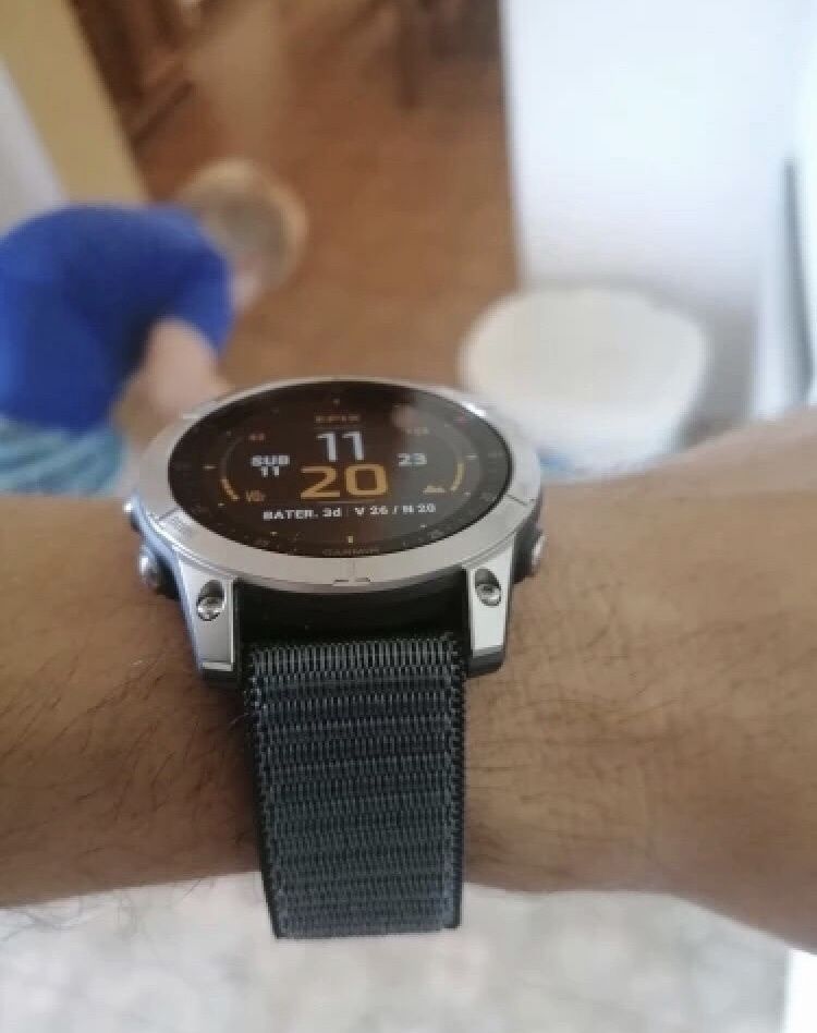 22 мм 26 мм нейлоновый ремешок Garmin Fenix 7/6/5/Forerunner  ‪935‬