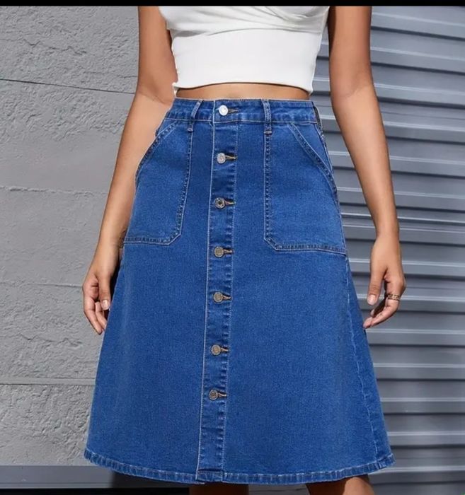 Джинсовая юбочка.