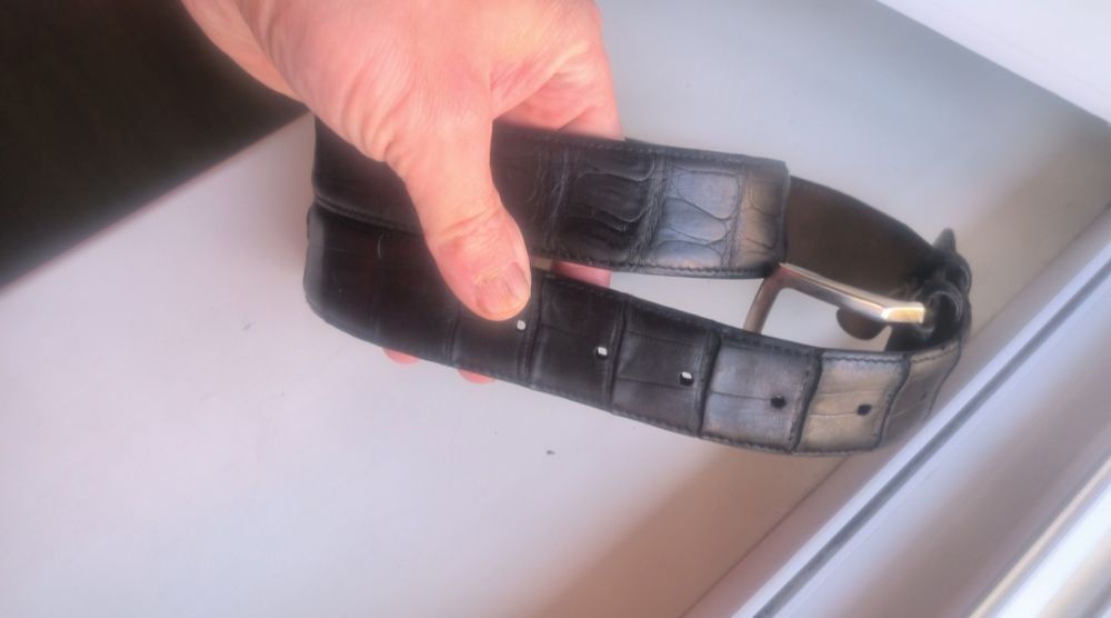 Крокодил шкура,пояс бу