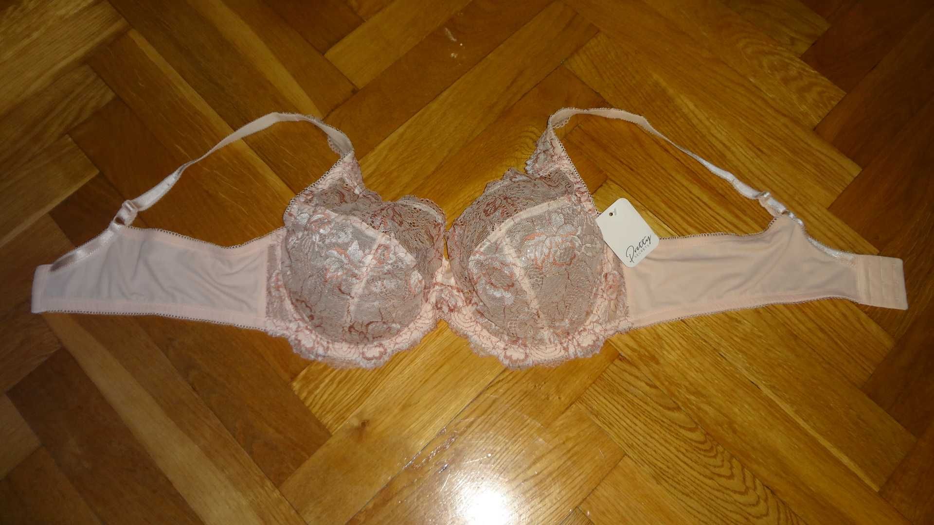 Biustonosz Pretty Secrets ELLA 100E/44D nowy jak freya