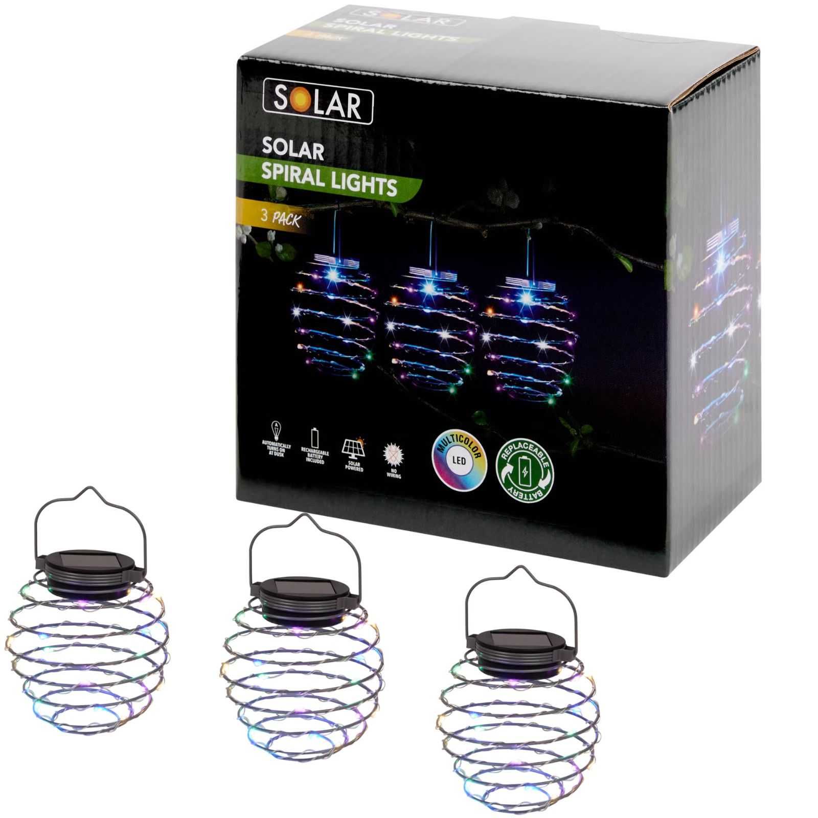 oświetlenie solarne led 3 sztuki czujnik zmierzchu dekoracja ogrodowa