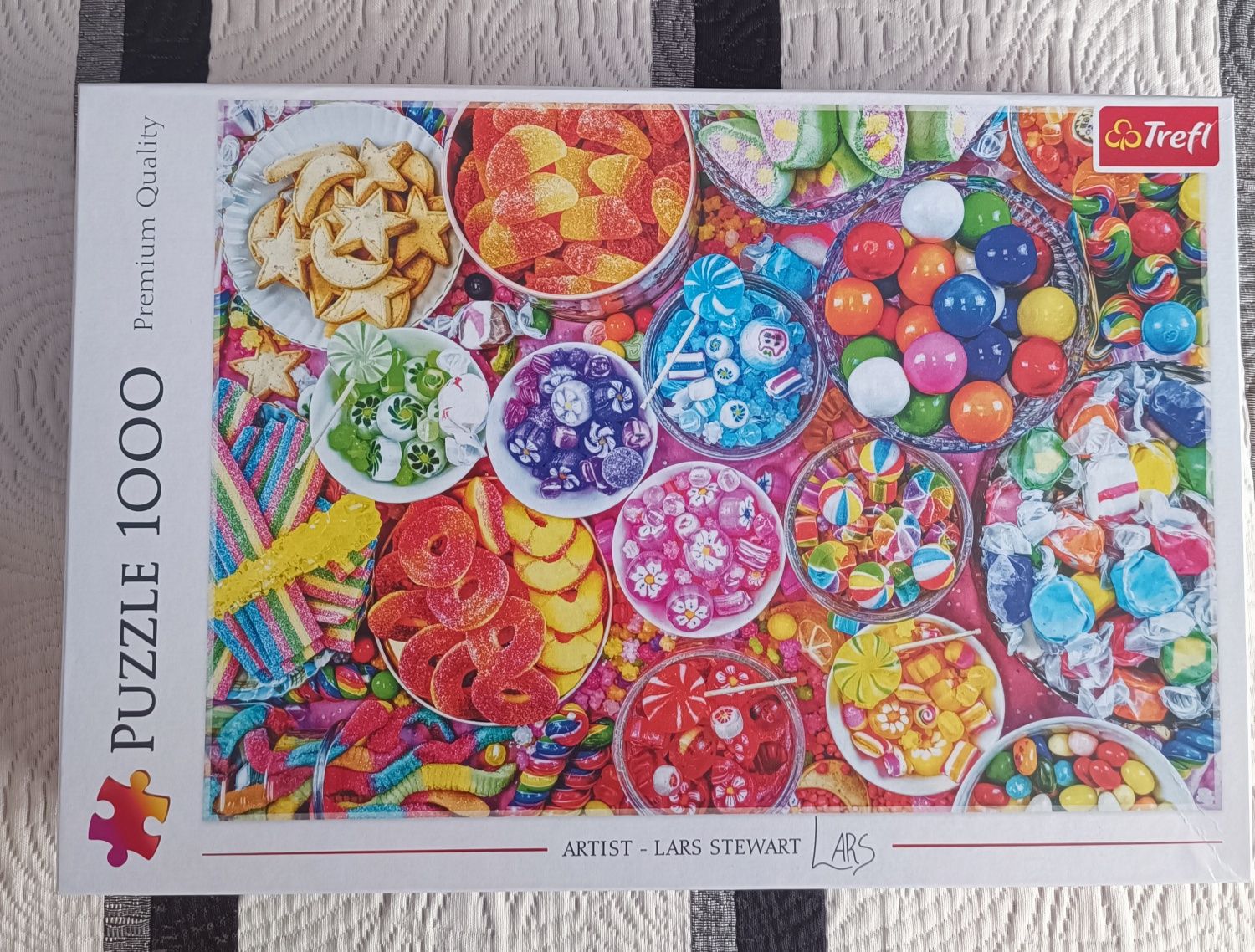 Puzzle 1000 elementów Trefl - wyśmienite słodkości Premium Quality