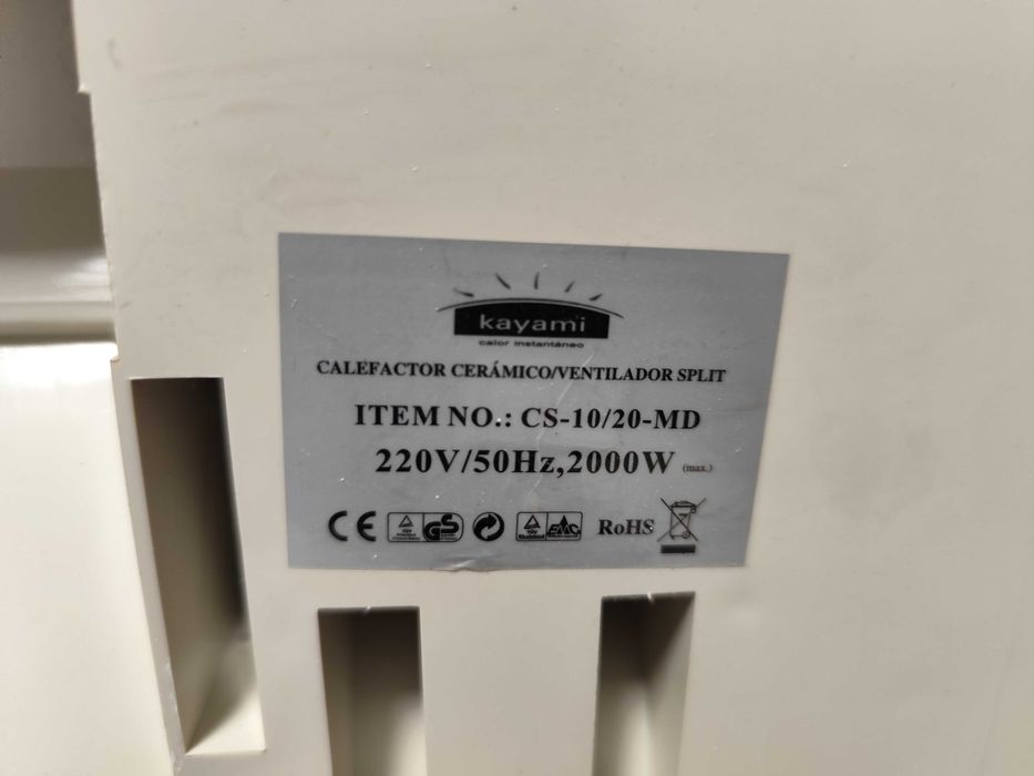 Aquecedor parede 2.000 wats