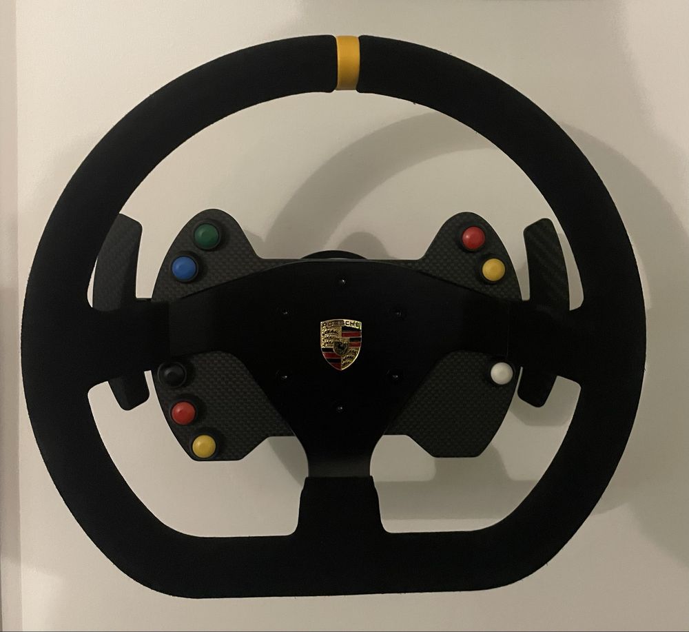 Button Plate Réplica Porsche GT3 Cup para Fanatec