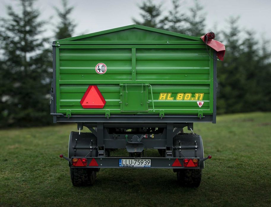 Przyczepa rolnicza IFA HL 8011 10T WYWROTKA w bardzo dobrym stanie