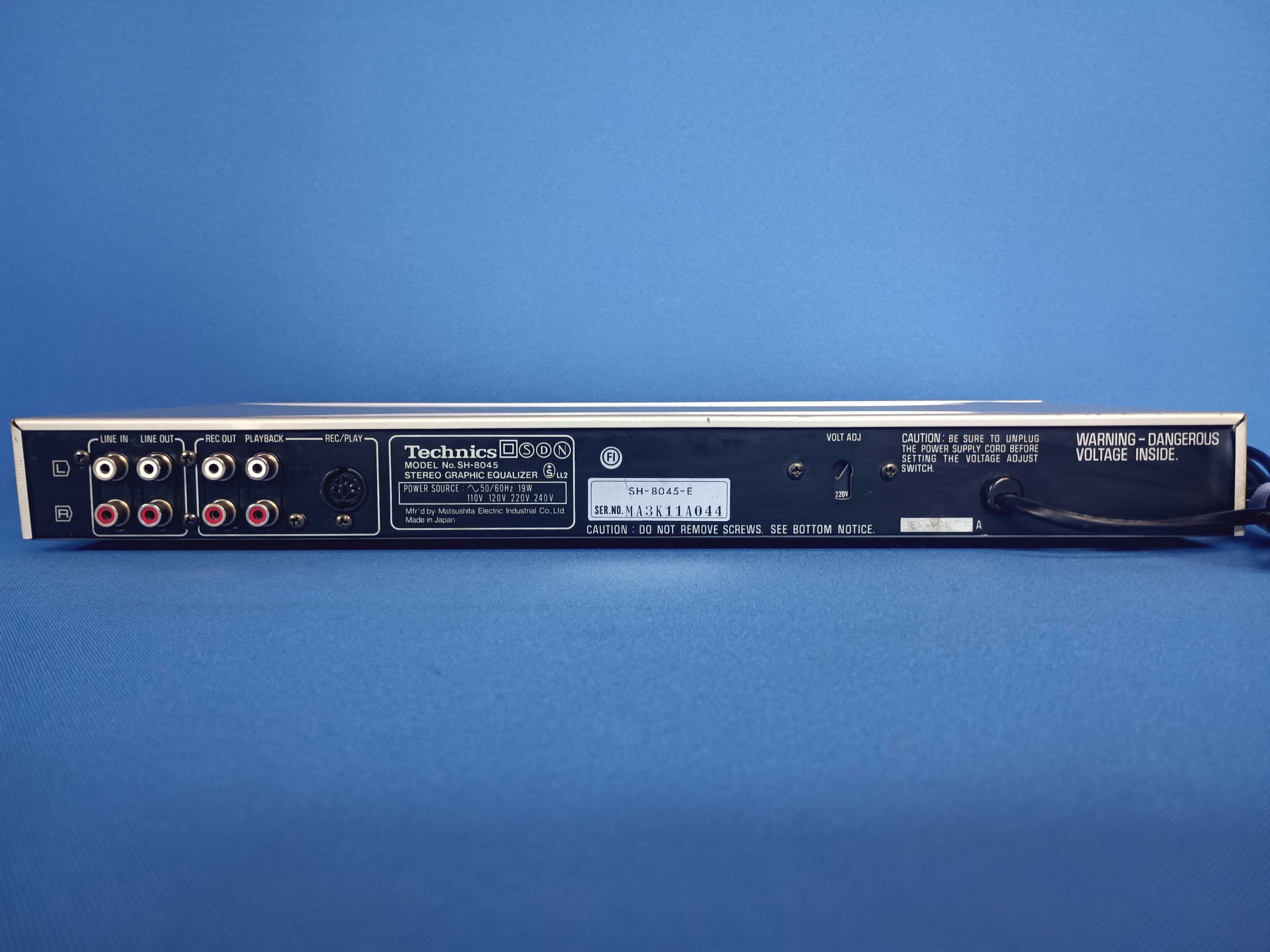équalizador de 12 bandas TECHNICS SH-8045