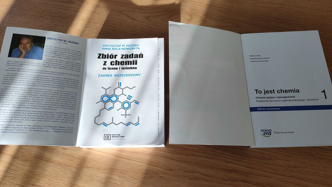 Podręcznik "To jest chemia" + Zbiór Zadań
