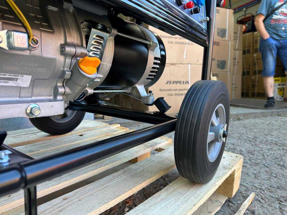 Генератор Loncin 6500 DC (AVR) - 5,5 кВт, мідь, доставка, самовивіз