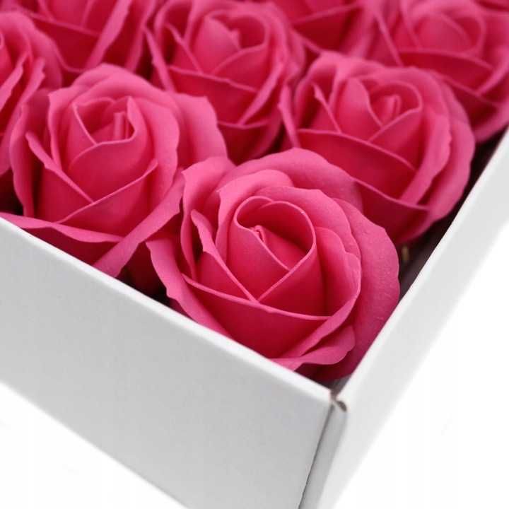 AwGifts Mydlana Róża w Kolorze Różanym ROSE_1/2 BOXU 25 sztuk