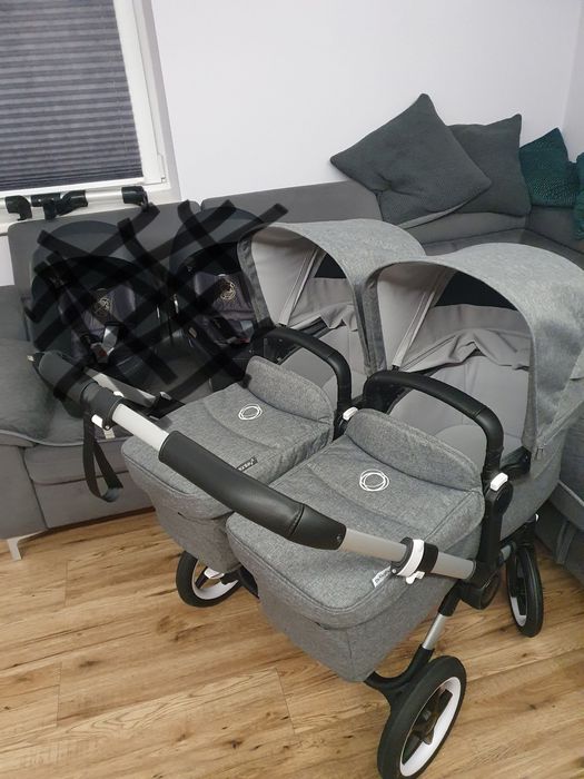 Bugaboo Donkey 3 Twin Grey Melange