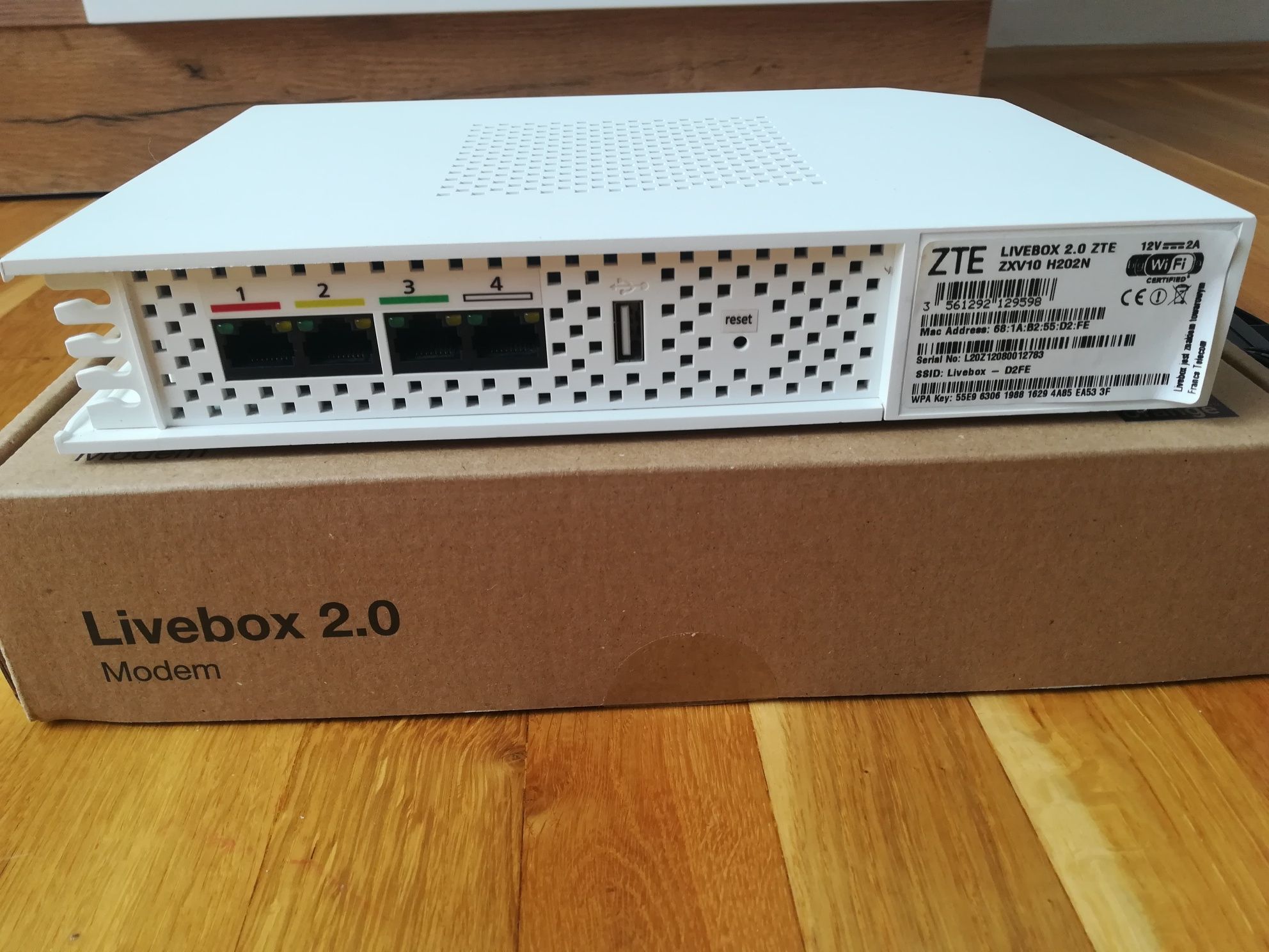 Modem Livebox 2.0
