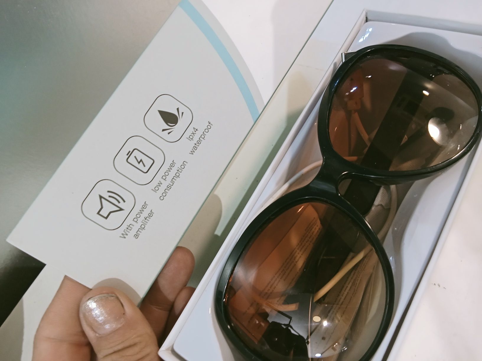 Óculos wireless headset