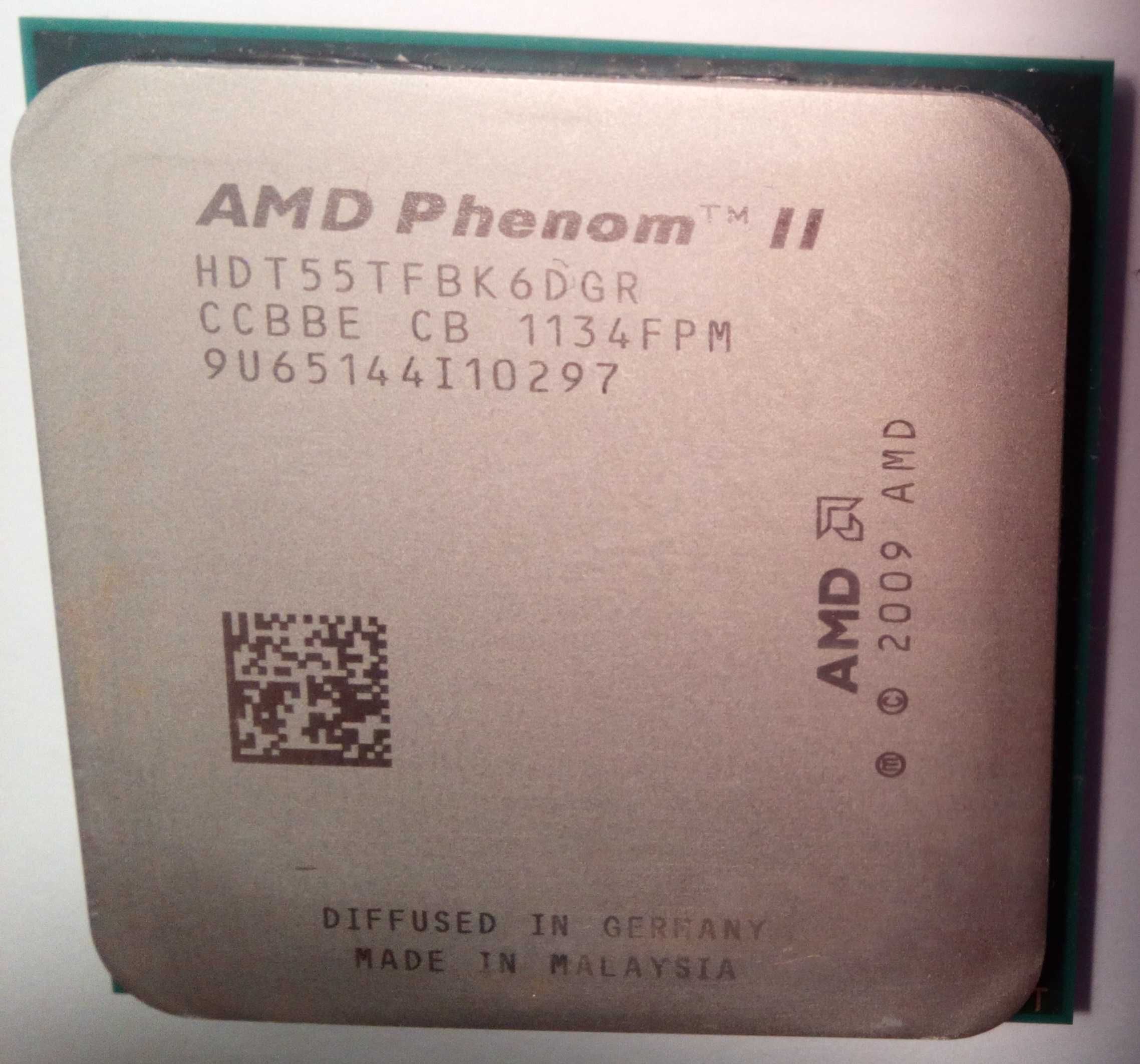 6 ядер 9Мб кэш AMD Phenom II x6 1055T 2,8GHz 125W 1045Т 2,7GHz 95W