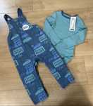 Body plus ogrodniczki Pepco Baby