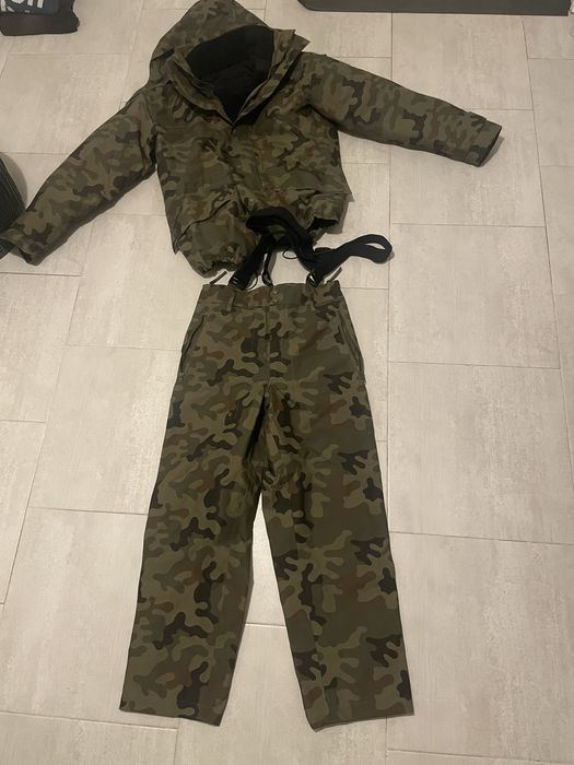 Kurtka moro wojskowa goratex + spodnie wojskowe r. S/M meskie