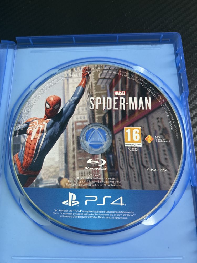 Marvel spider man ps4