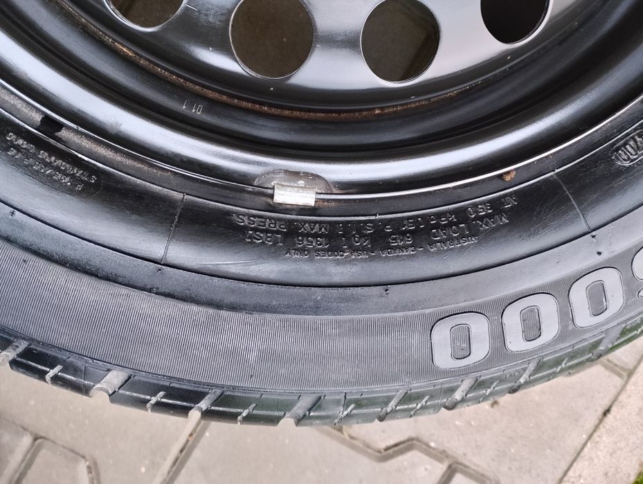 Koło zapasowe Opel 195/65 r 15 5x110 Pirelli P600