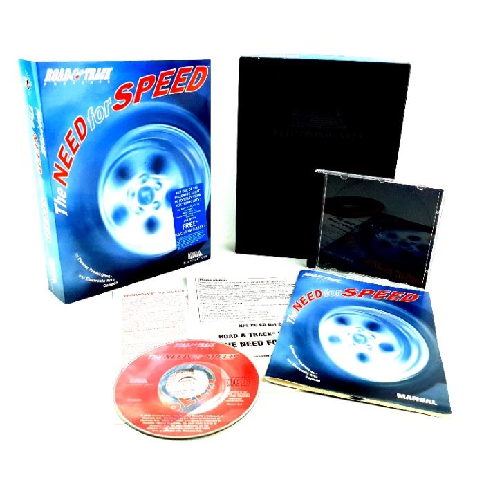 BIG BOX Need for Speed 1 2 3 I II III Hot Pursuit Porsche PC PL