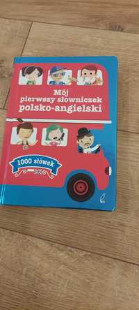 Książka mój słownik Polsko-angielski