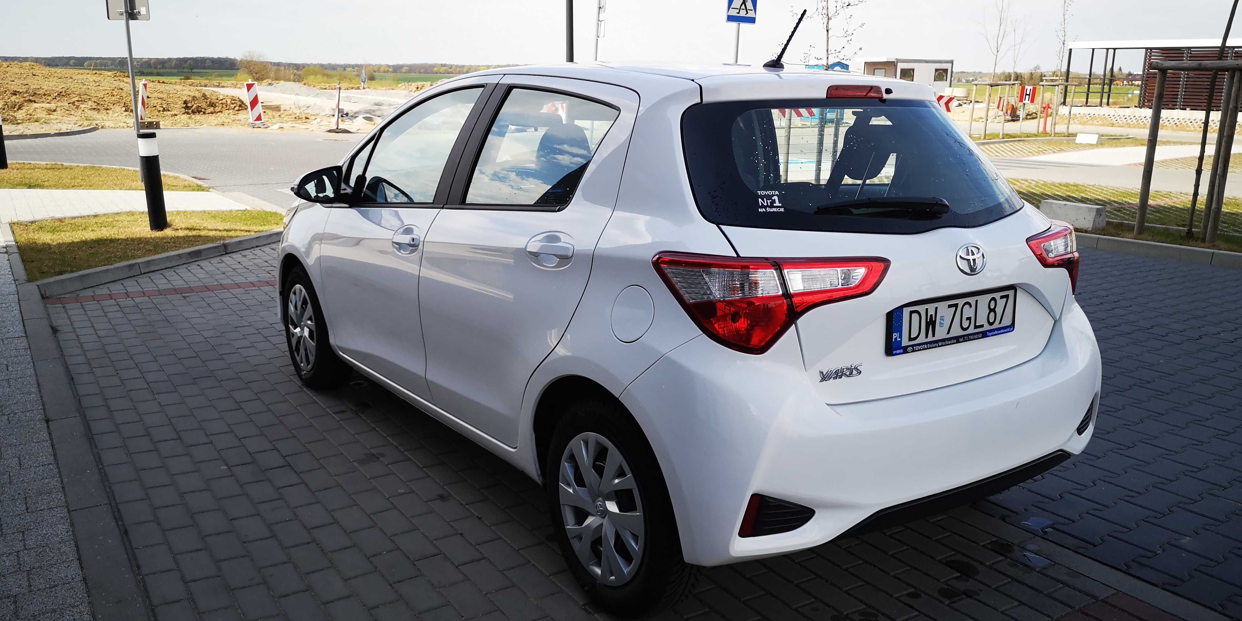 Toyota Yaris AT, Wynajem długoterminowy samochodów, wypożyczalnia aut