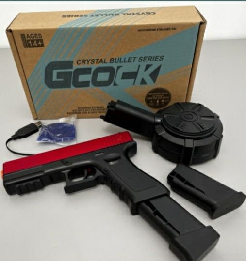 Пистолет-автомат на орбизах Glock 22..