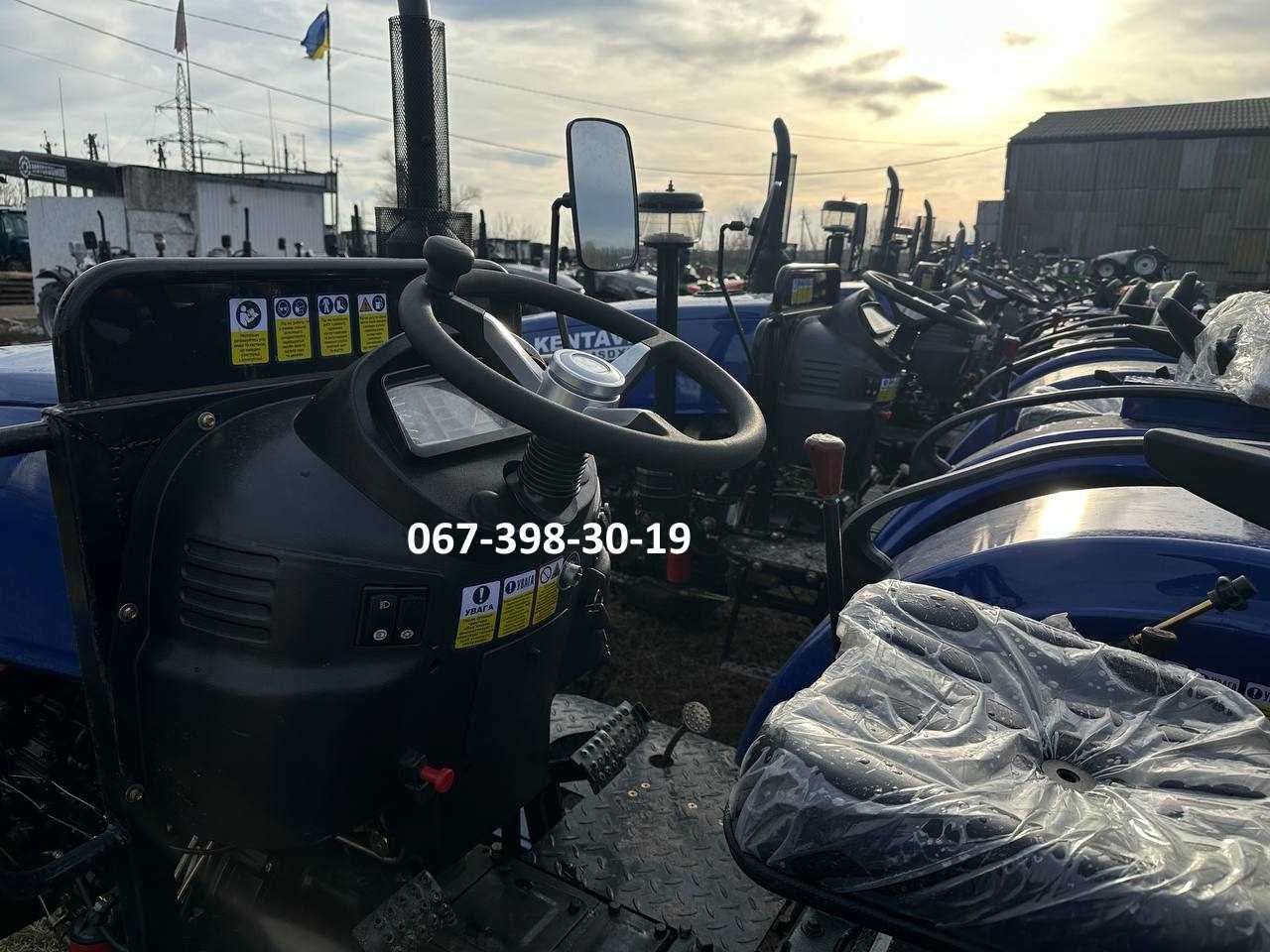 Мінітрактор Кентавр 244 SX ГУР Широка гума Ведучий перед Рівна підлога