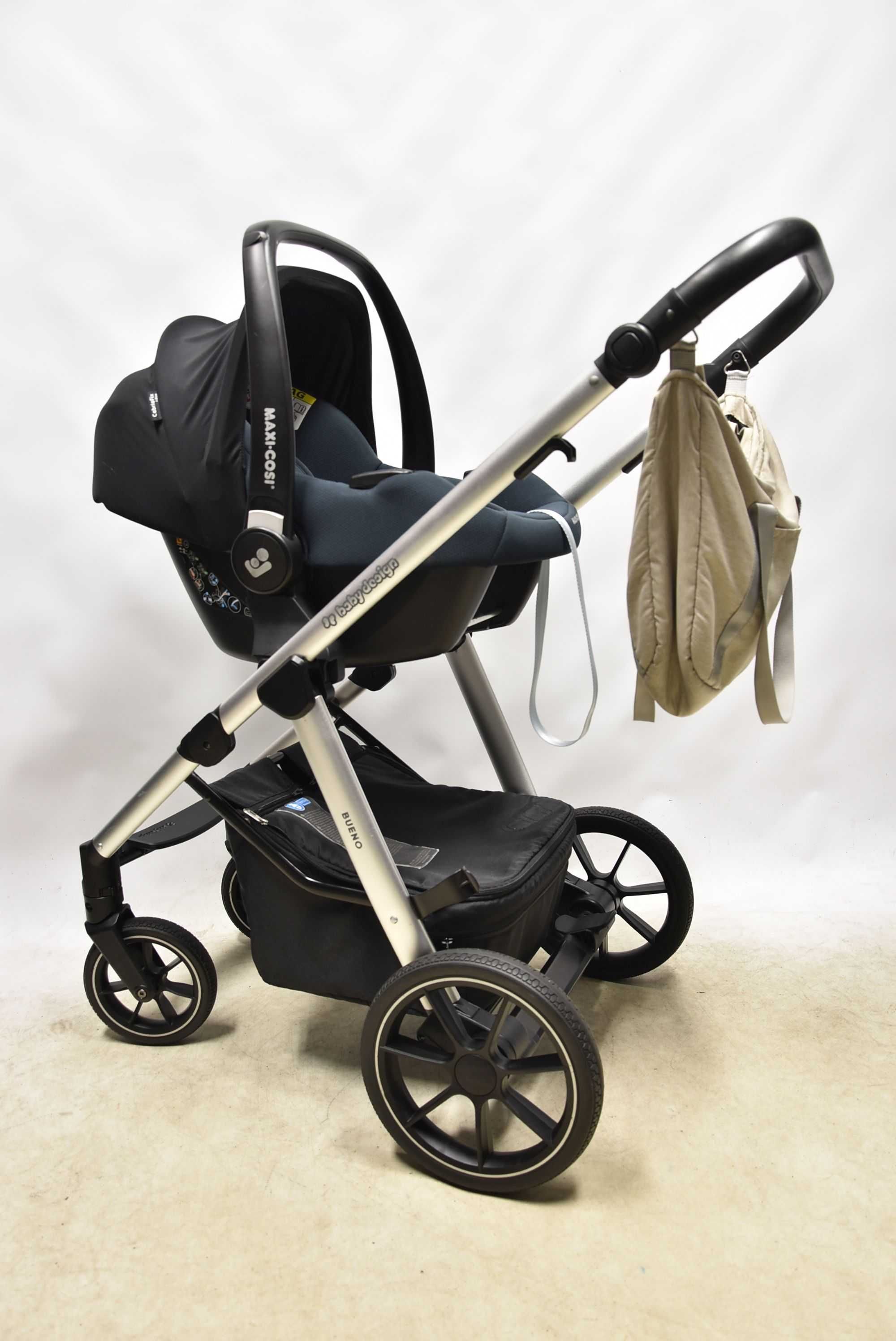 Baby Design Bueno 3w1 z Maxi-Cosi CabrioFix i-Size - STAN BDB!