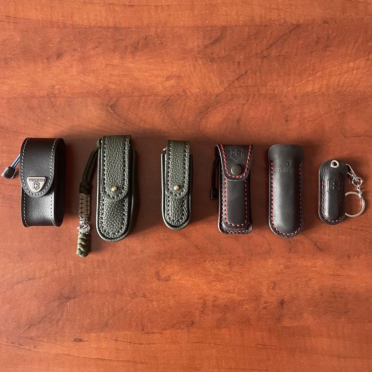Чехол из натуральной кожи для victorinox 91 huntsman Spartan webger