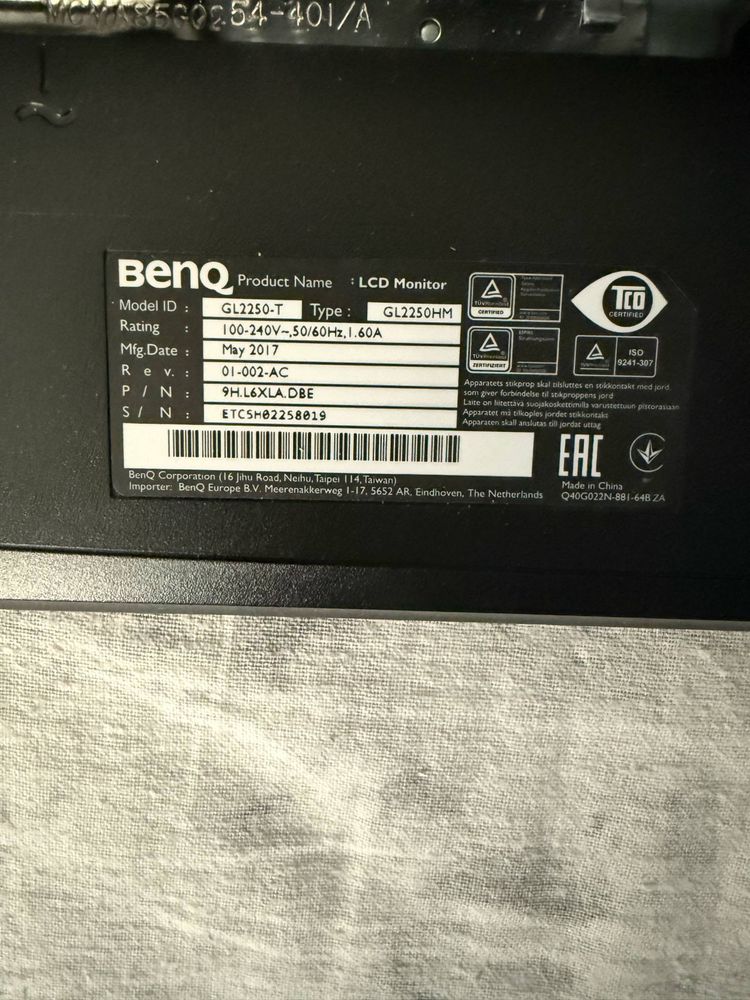 Monitor BenQ sprawny