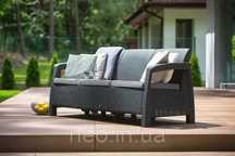 Садовая мебель Corfu Love Seat Max 3-ая софа, диван 182 x 70 x 79