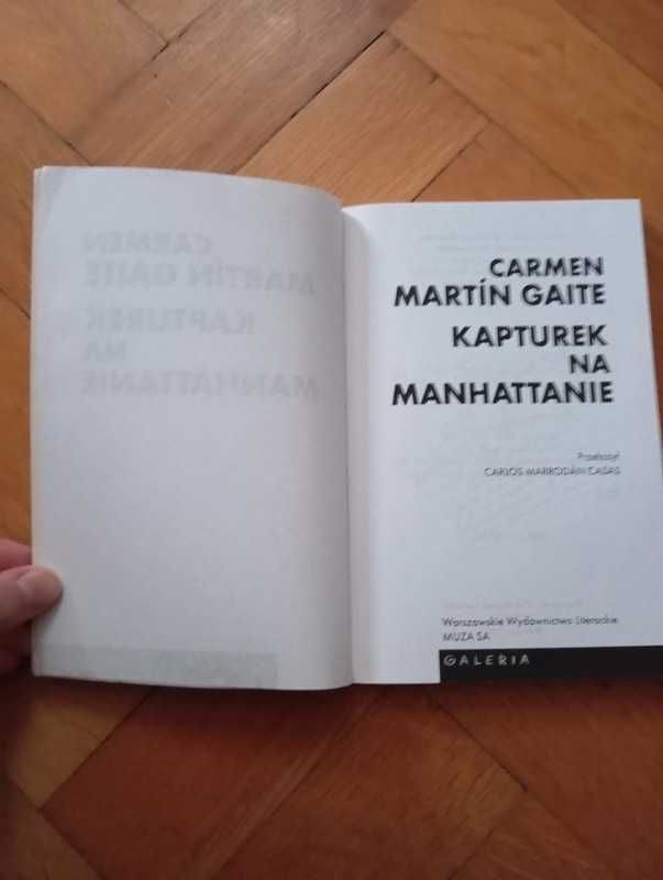 Kapturek na Manhattanie - Carmen Martin Gaite