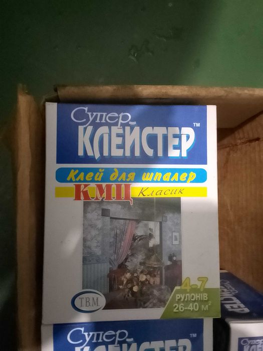 клей  для шпалер