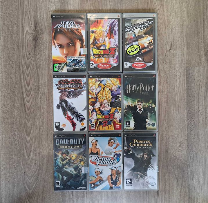 Jogos PSP - Playstation Portable