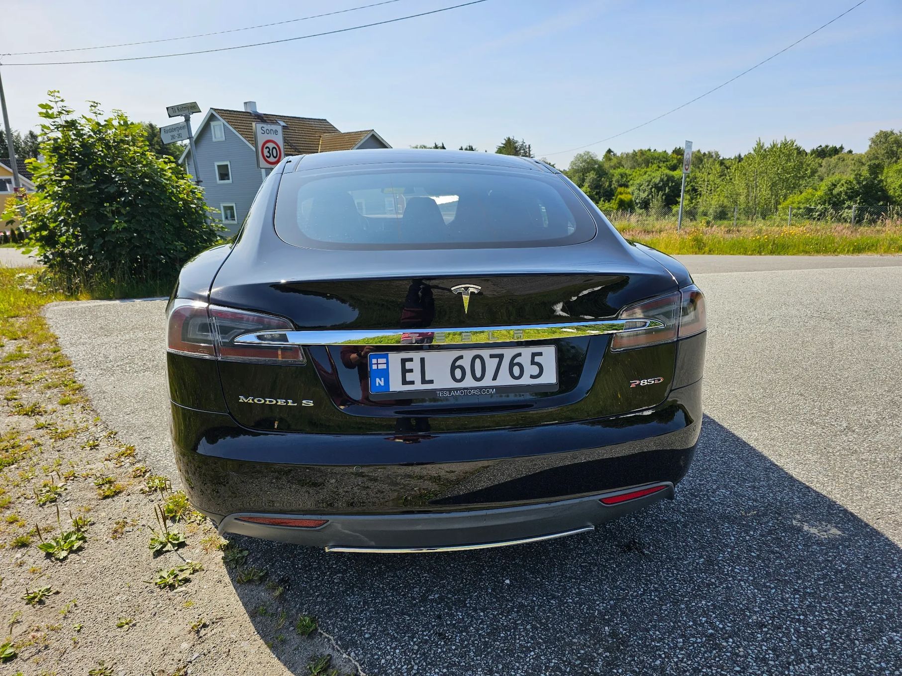 Tesla Model S Tesla Model S p85d bezpłatne doładowanie i łączność premium