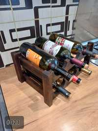 Настільна винна полиця/полиця для вина/винний стилаж ручної роботи