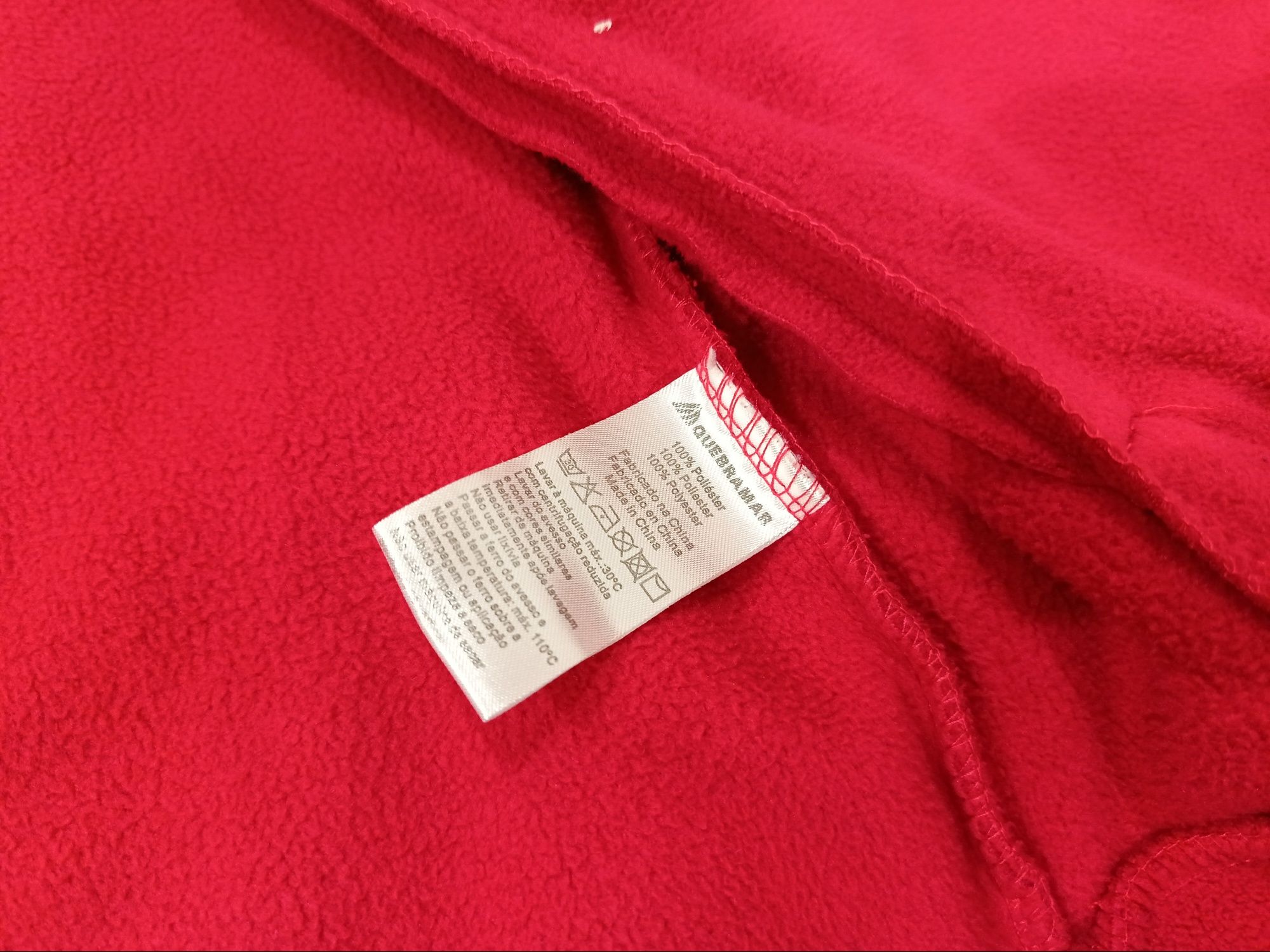 Casaco polar Vermelho - Quebramar - Tamanho S