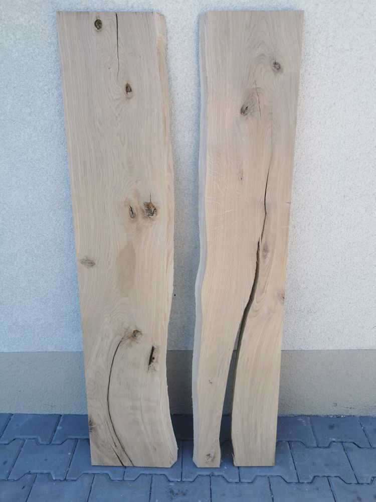 Blat dębowy pod żywicę / orzech / żywica epoksydowa / stół dębowy