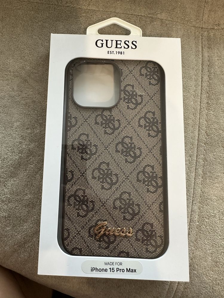 Чехлы guess на iphone 15 pro max