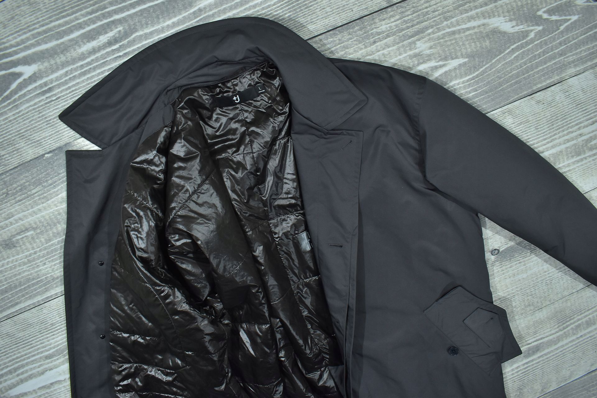 Uniqlo Jill Sander Car Coat Ocieplany Płaszcz Męski L Oversize Fit