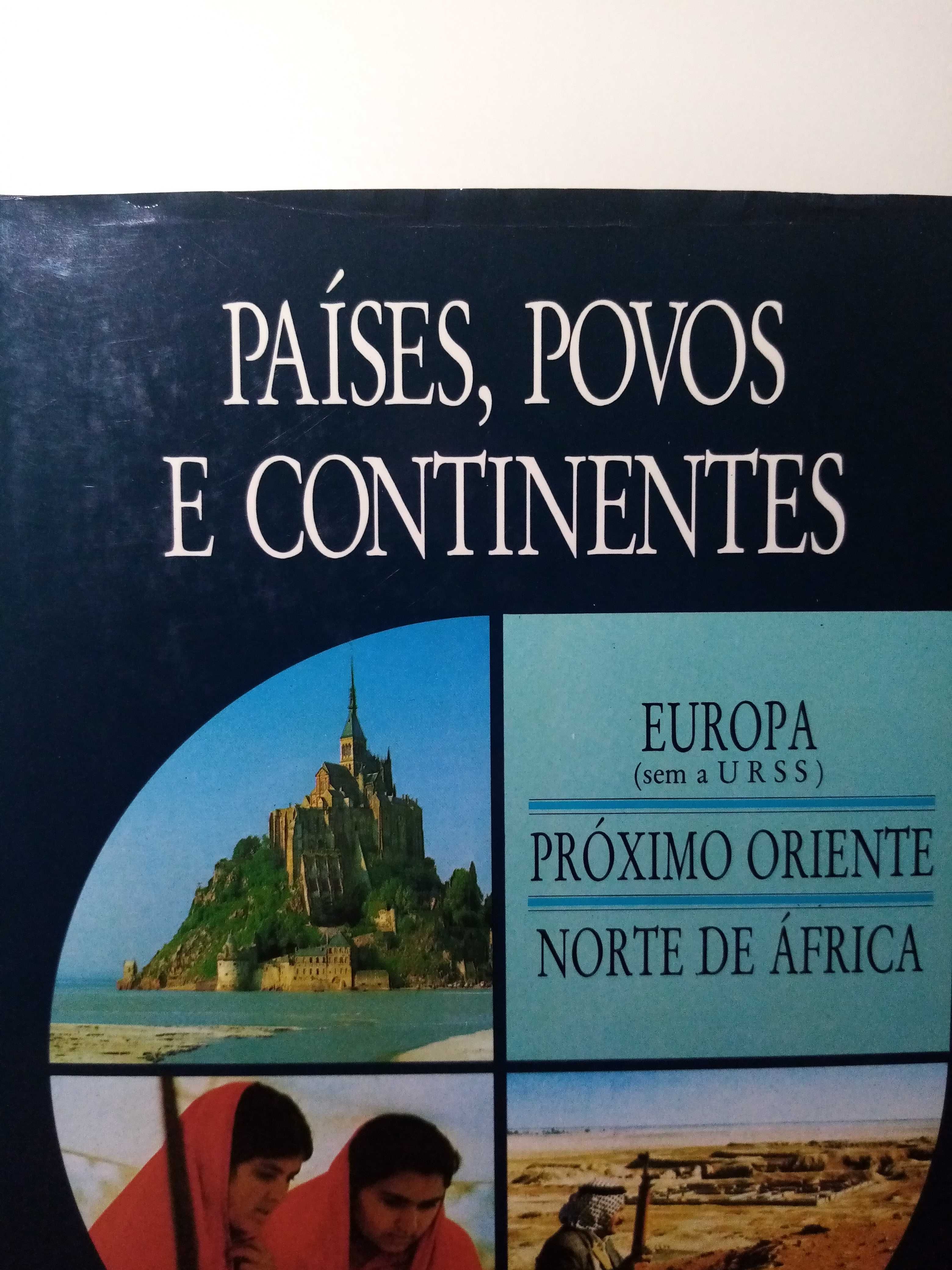 Países, Povos e Continentes. 4 Volumes